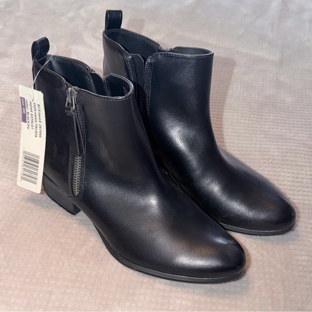 Espirit Black Ankle Boots | Size 8 | NWT